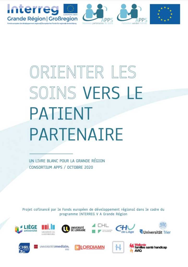 partenariat de soin avec le patient – Centre d'Innovation du partenariat  avec les patients et le public (CI3P)